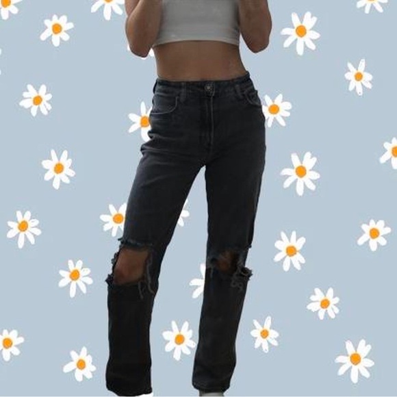 Hollister Ultra High-Rise Dad Jean Vintage Stretch - Picture 6 of 7